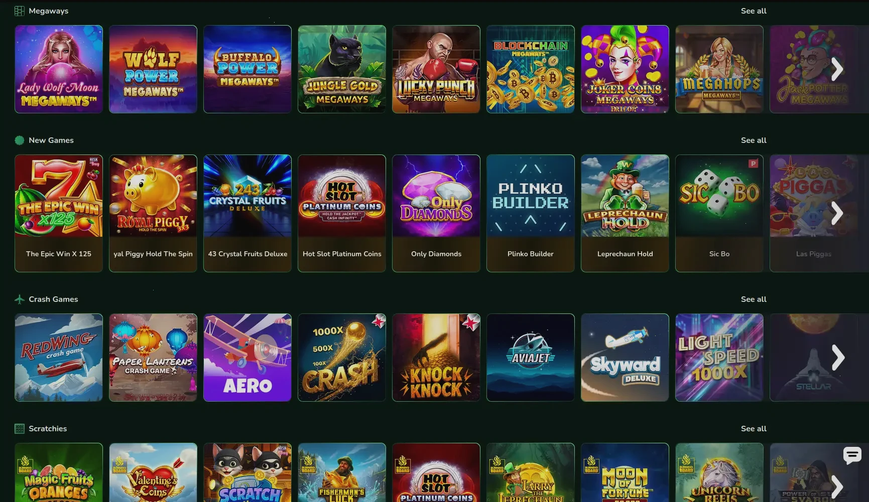 Aplikacja mobilna Volcano Casino na smartfonie z widokiem slotów i bonusów